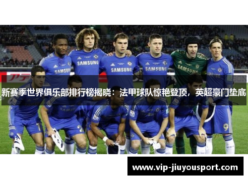 新赛季世界俱乐部排行榜揭晓：法甲球队惊艳登顶，英超豪门垫底